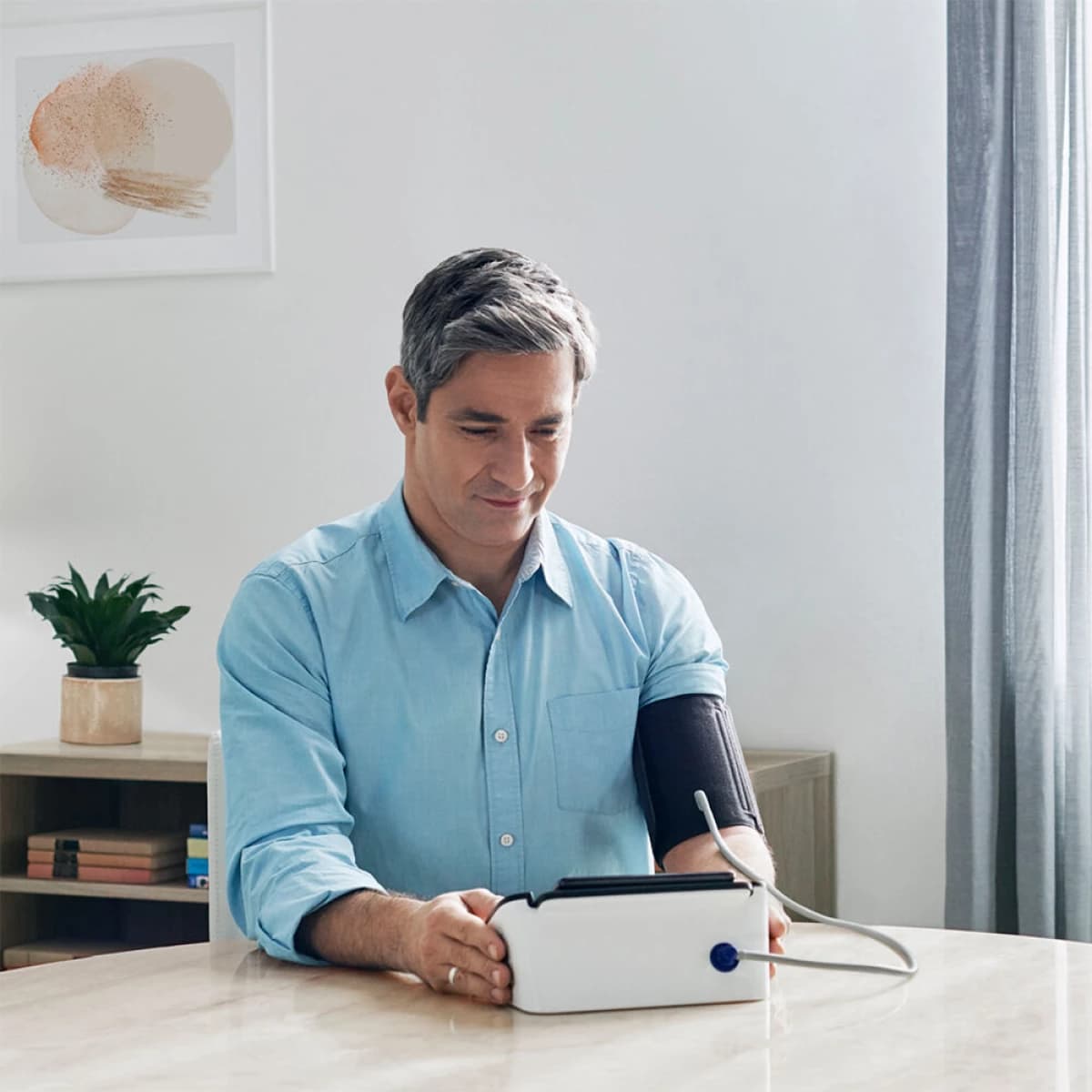 فشار سنج و نوار قلب امرون ژاپن Omron Connect compatible Complete HEM-7530T — تصویر ۵