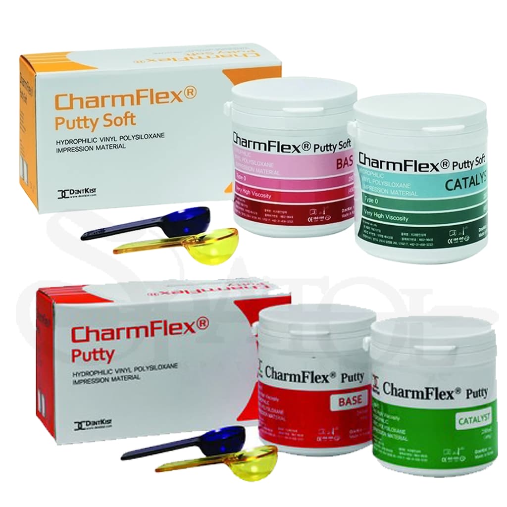 پوتی قالبگیری (Putty Hard – Putty Soft) Charm Flex دنتکیست Dentkist