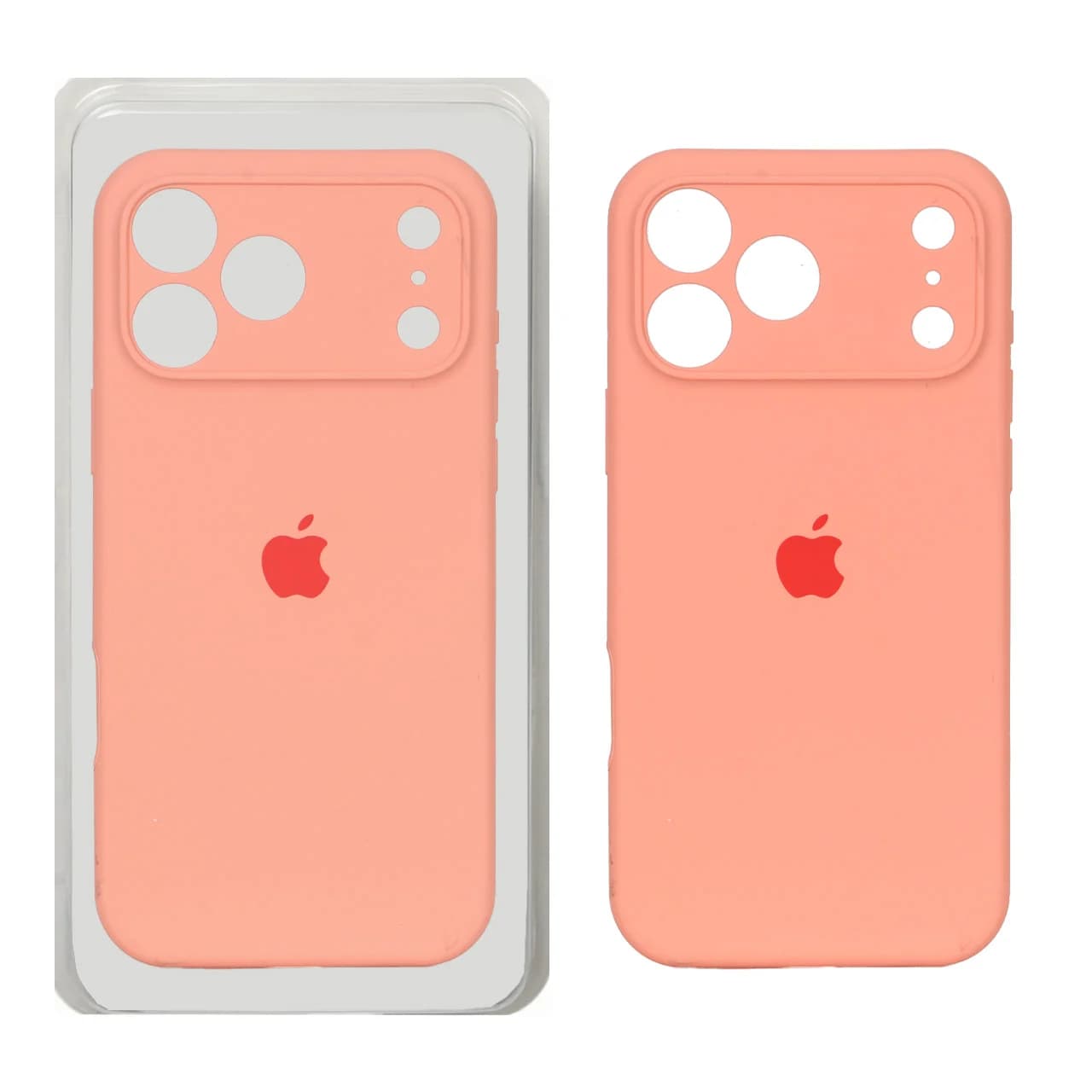 قاب سیلیکونی پاک کنی محافظ لنزدار اورجینال Apple iPhone 17 Pro Max — تصویر ۲