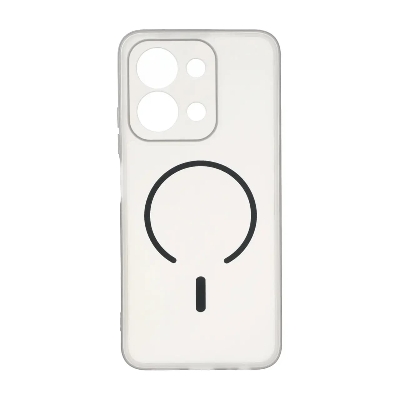 قاب ژله ای مات طرح مگ سیف Power محافظ لنزدار Xiaomi Redmi 15C / Poco C85