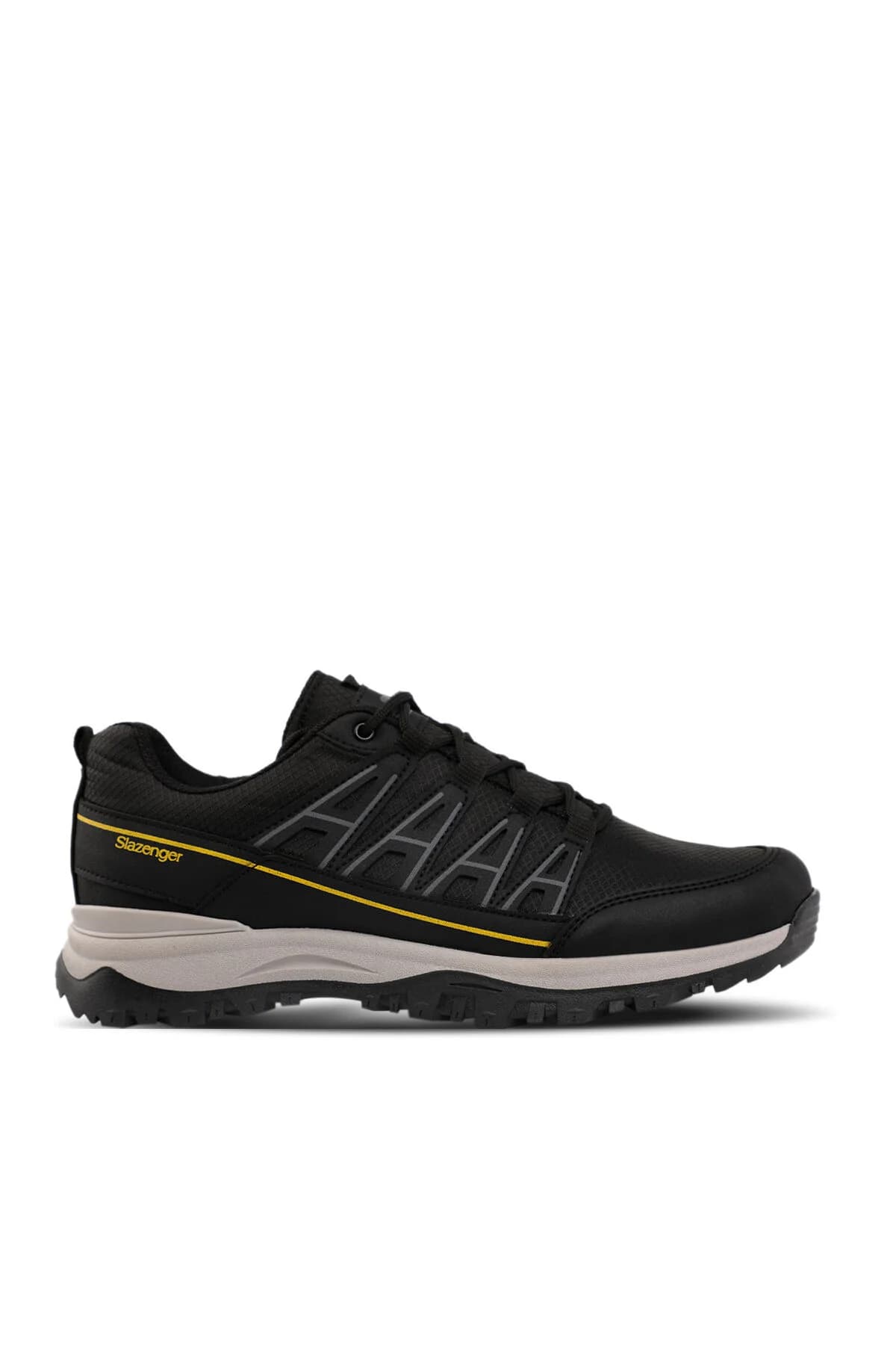 کفش زنانه اسنیکر Slazenger KIERA I Sneaker Kadın Ayakkabı Siyah / Sarı اسلازنگر — تصویر ۲
