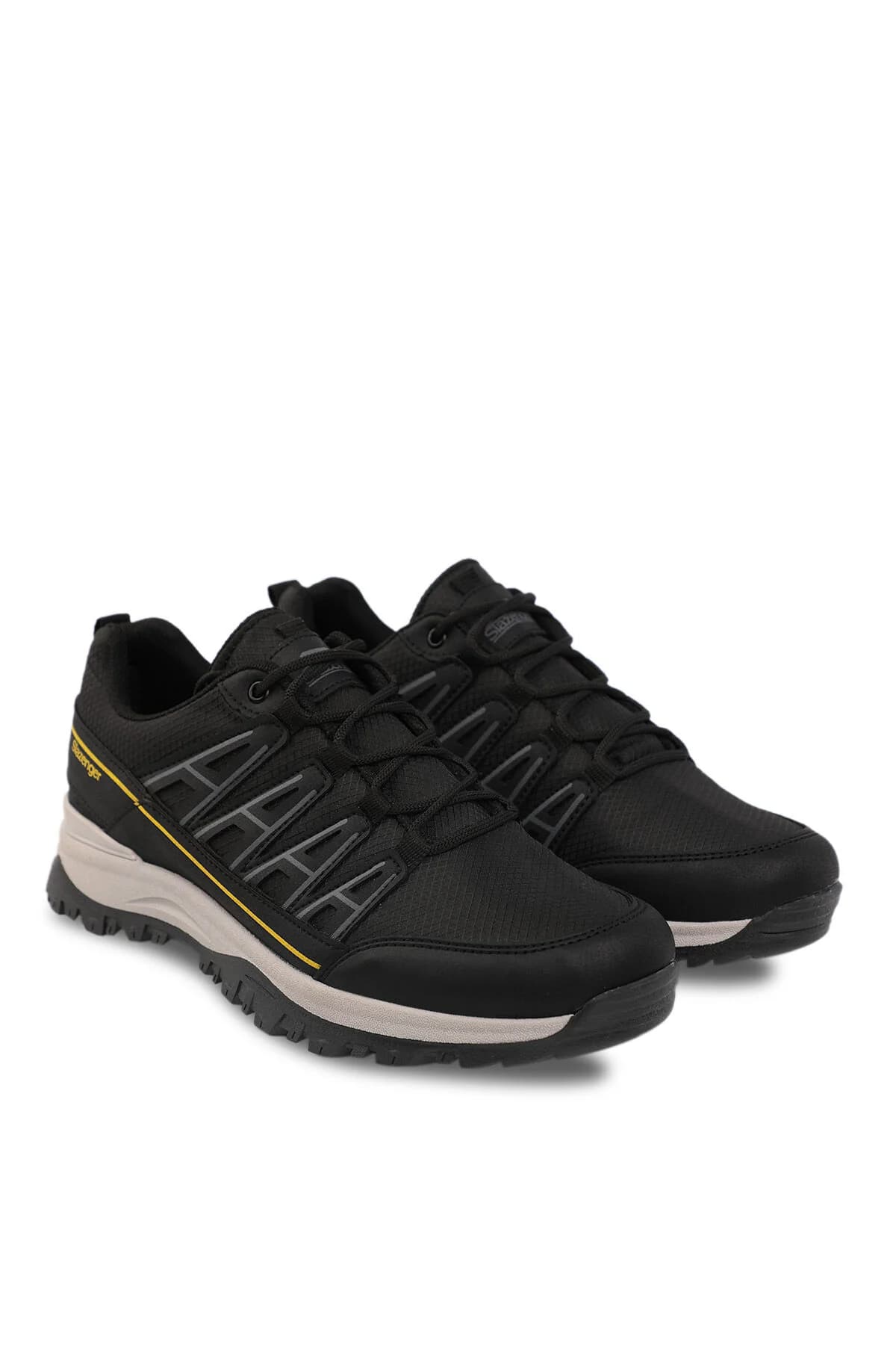 کفش زنانه اسنیکر Slazenger KIERA I Sneaker Kadın Ayakkabı Siyah / Sarı اسلازنگر — تصویر ۳