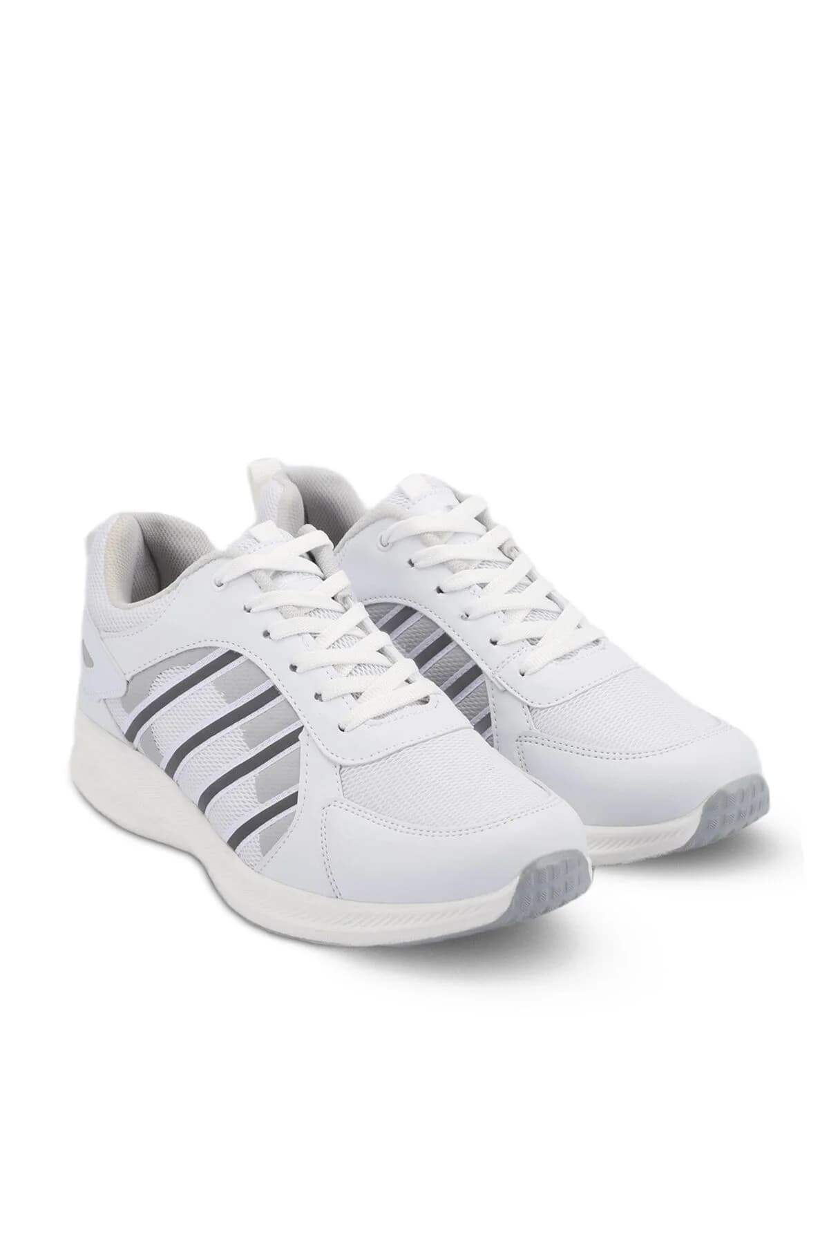 کفش زنانه اسنیکر Slazenger MAHIN I Sneaker Kadın Ayakkabı Beyaz / Gümüş اسلازنگر — تصویر ۳