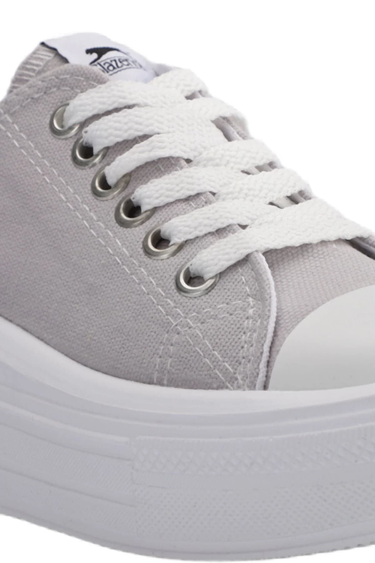 کفش زنانه اسنیکر Slazenger SUN Sneaker Kadın Ayakkabı Gri اسلازنگر — تصویر ۵