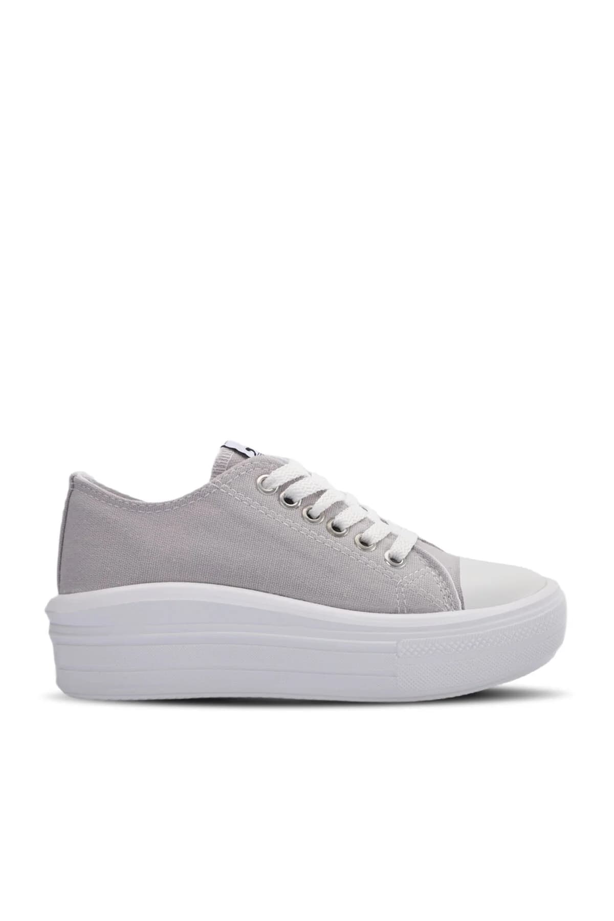 کفش زنانه اسنیکر Slazenger SUN Sneaker Kadın Ayakkabı Gri اسلازنگر — تصویر ۲