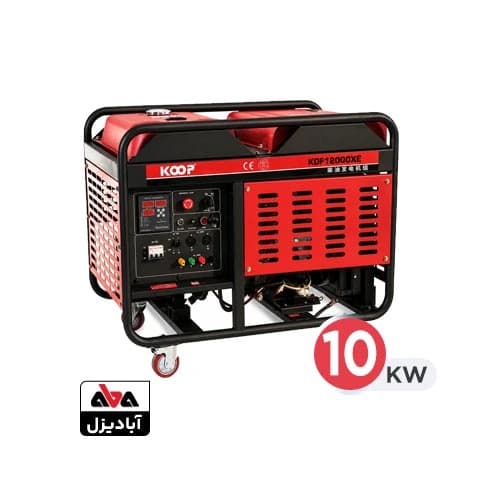 موتور برق دیزلی کوپ 10 کیلووات مدل KDF12000-XE