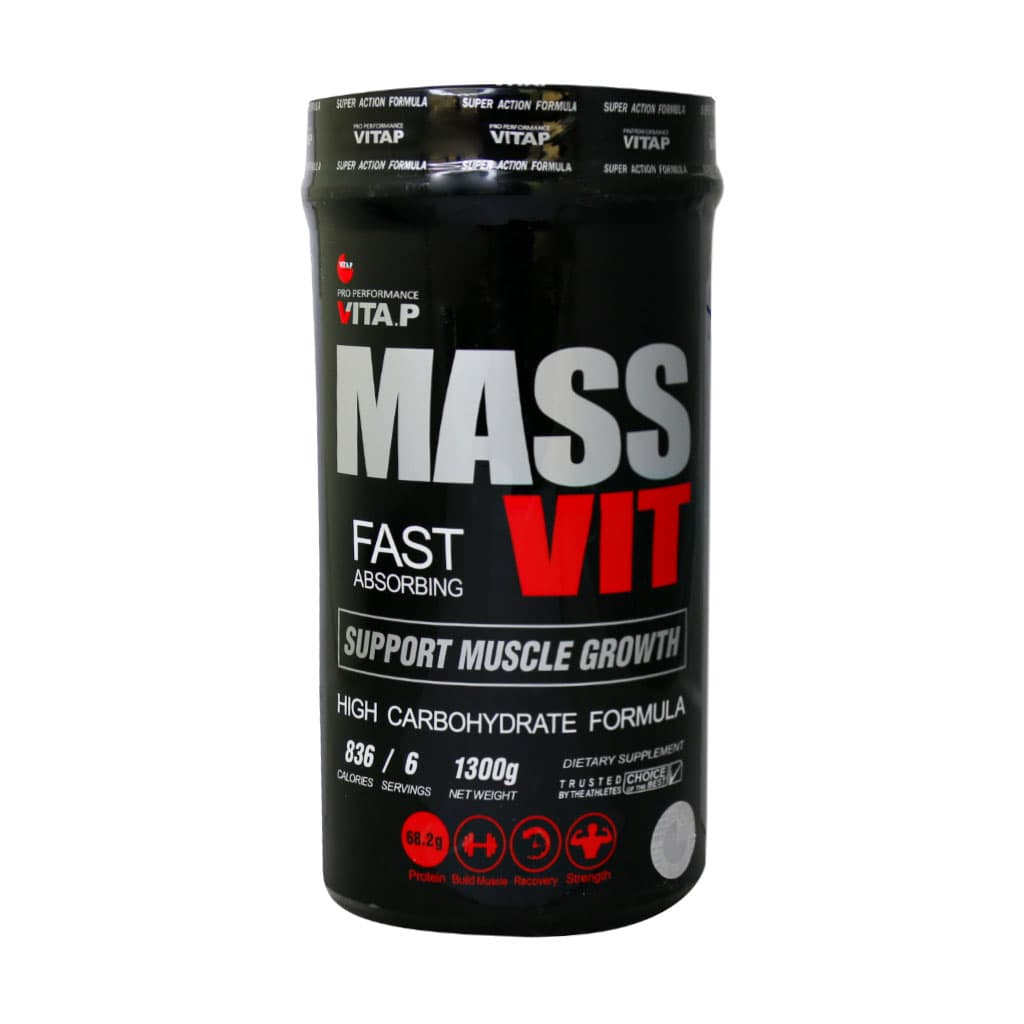 پودر مس ویت ویتاپی 1300 گرم شکلاتی Vitap Mass Vit Powder 1300 g