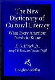 The New Dictionary of Cultural Literacy