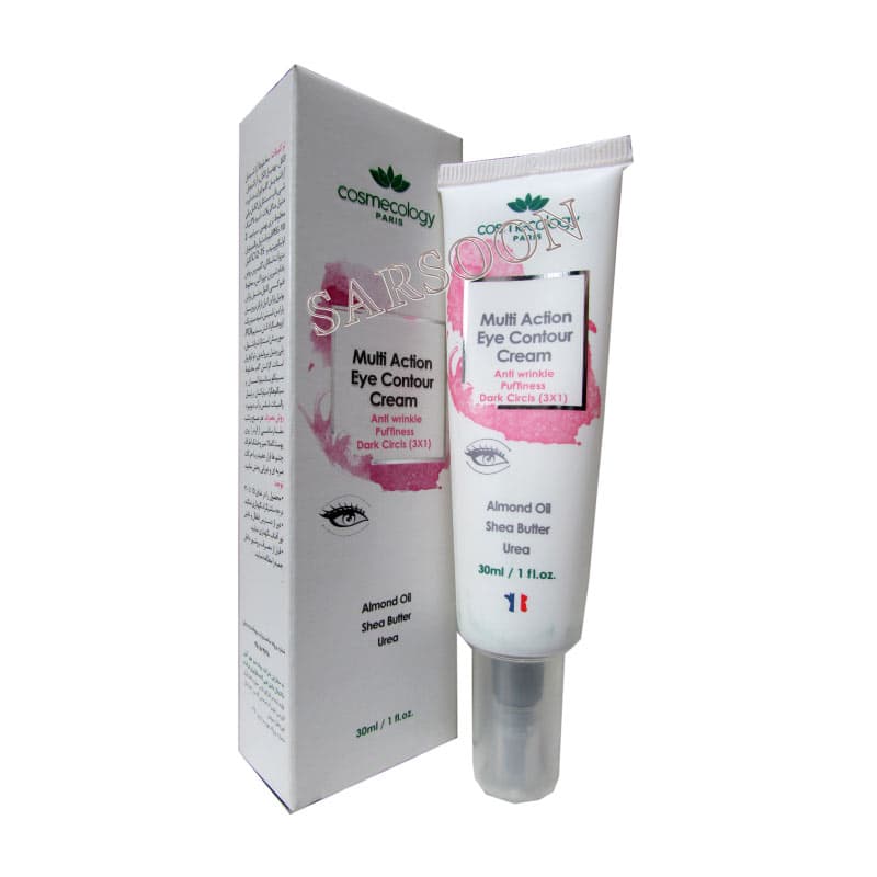 کرم ضد چروک دور چشم کاسمکولوژی Multi Action Cosmecology Multi Action Eye Contour Cream 30 ml — تصویر ۲