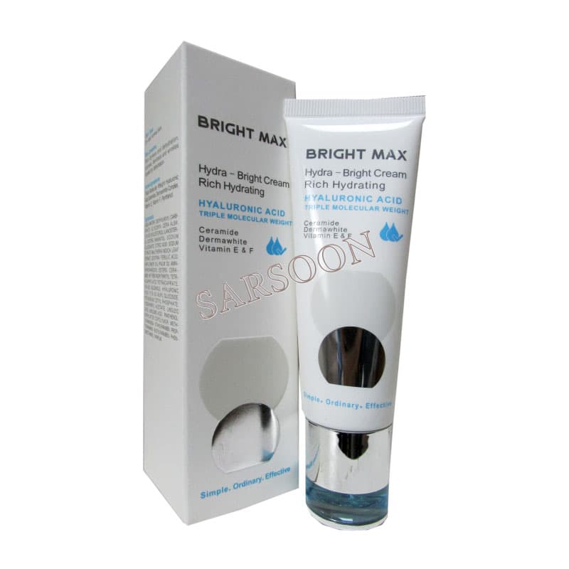 کرم آبرسان ریچ هیدرا برایت مکس Bright Max Hydra Bright Cream Rich Hydrating 50 ml — تصویر ۲