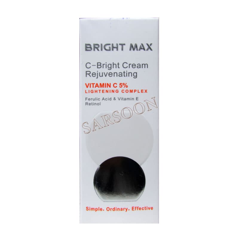 کرم جوان کننده سی برایت مکس Bright Max C Bright Cream 30 Ml
