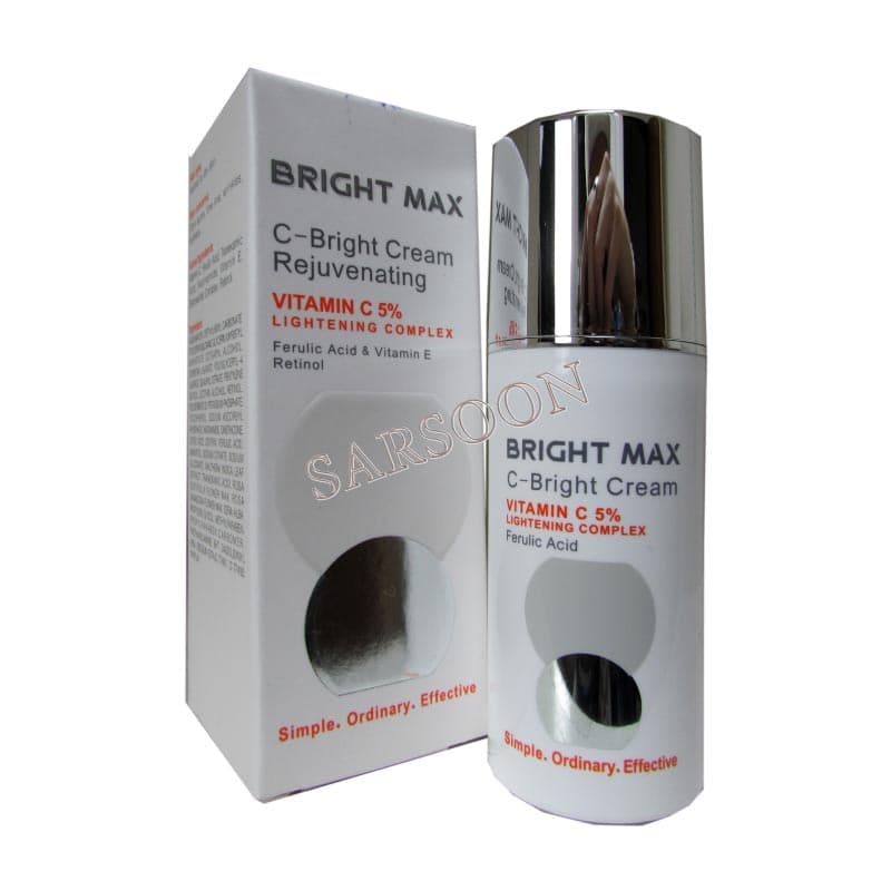 کرم جوان کننده سی برایت مکس Bright Max C Bright Cream 30 Ml — تصویر ۲