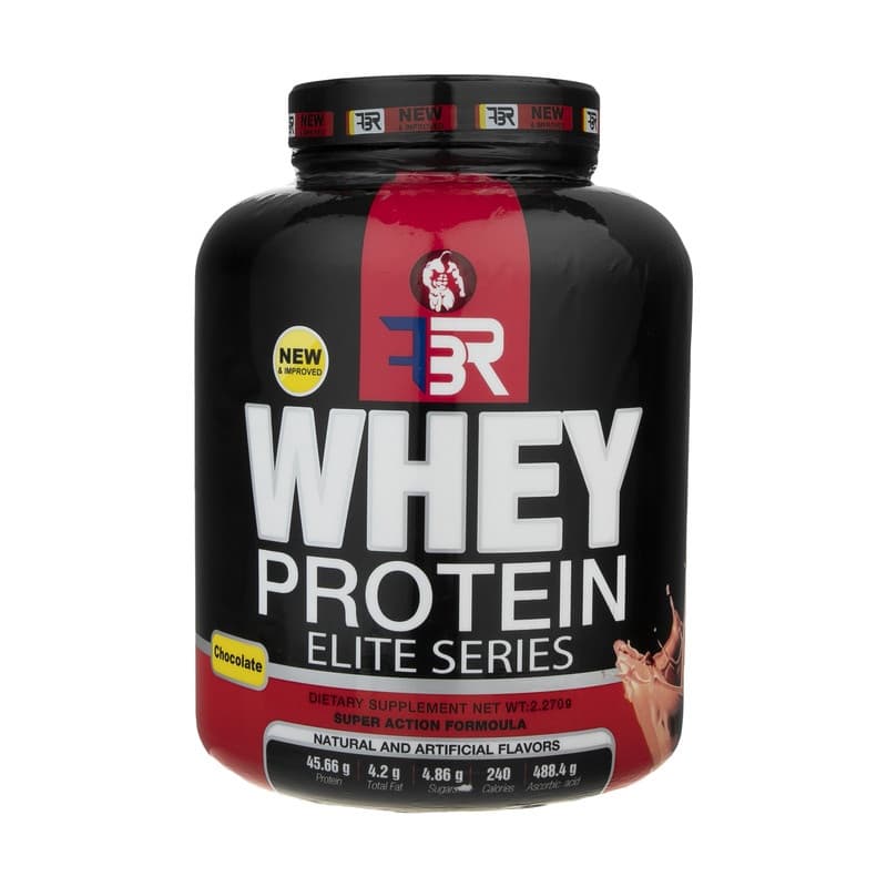 پودر پروتئین وی اف بی آر 2270 گرم FBR Whey Protein Powder 2270 g