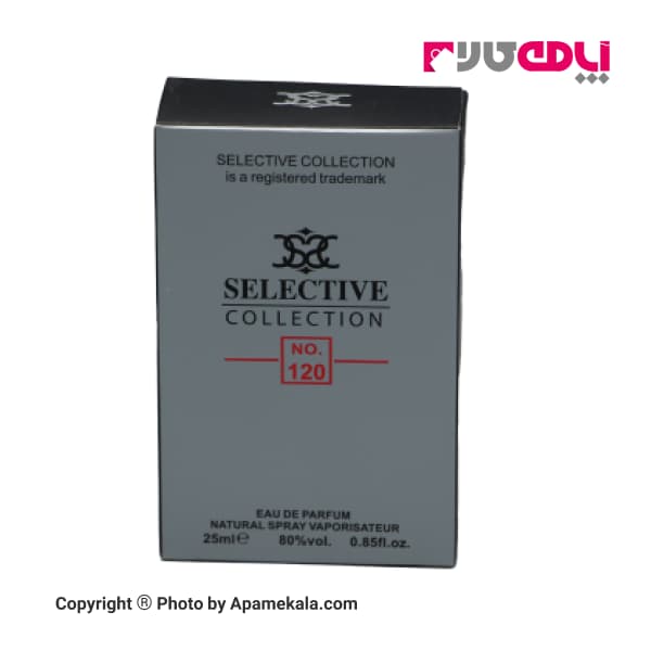 ادکلن سلکتیو کد 120 مدل الور هوم اسپرت مردانه Selective Allure Homme Sport For Men Eau de Parfume — تصویر ۲