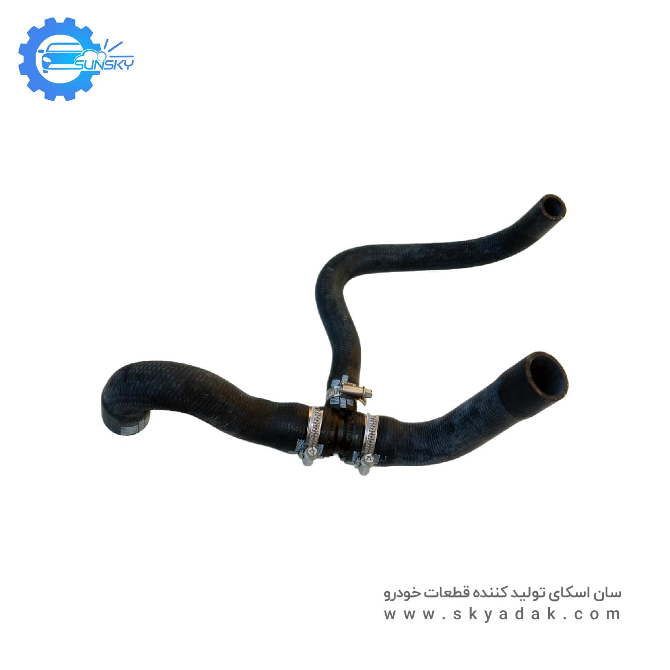 مجموعه شیلنگ خروجی آب رادیاتور 206-207 SUNSKY EPDM T13