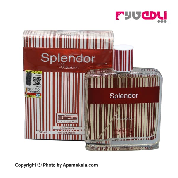 ادکلن اسپلندور قرمز مردانه 100ml Splendor red — تصویر ۲