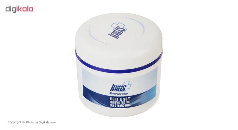 کرم مرطوب کننده دست و صورت آی پلاس مدل Light and Soft حجم 150 گرم — تصویر ۴