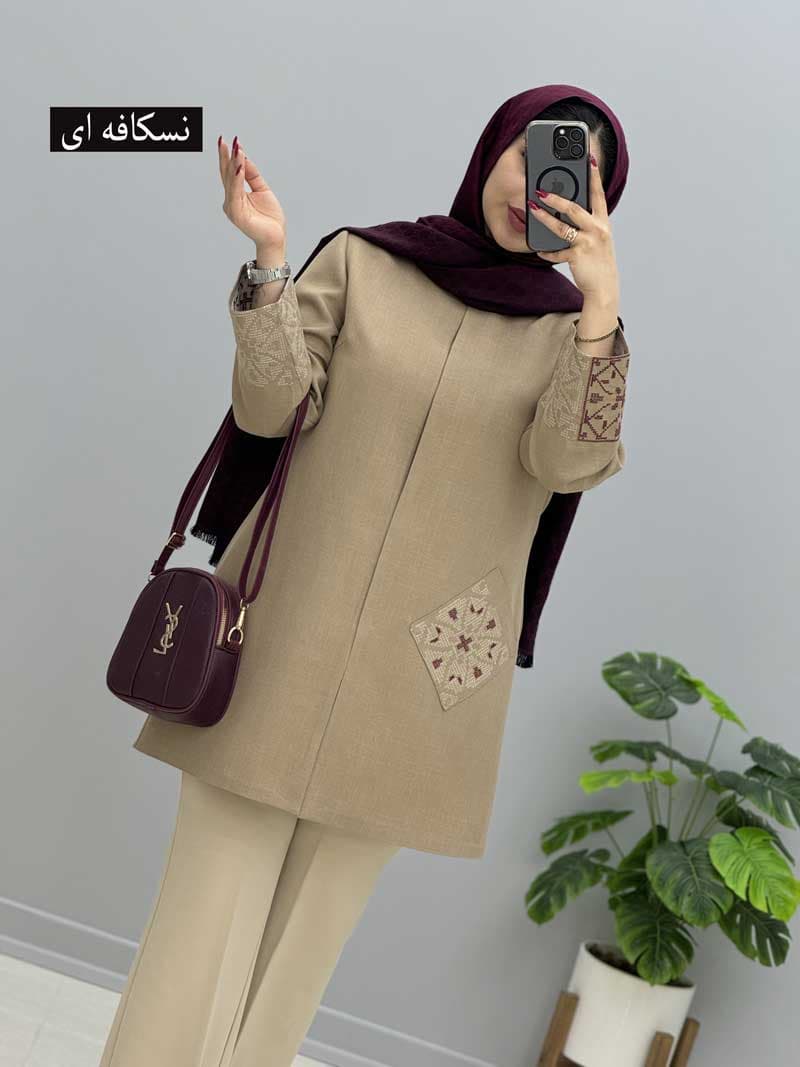 مانتو مزونی مانیسا کد 227583 — تصویر ۳