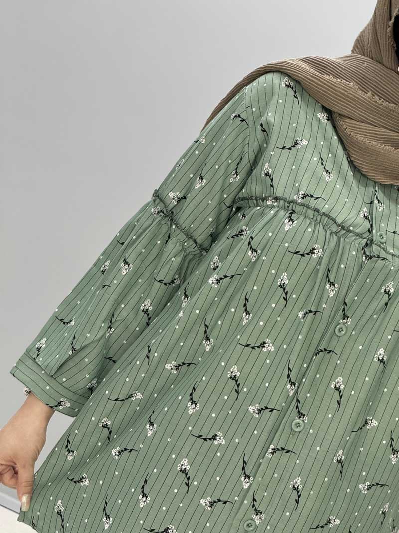 شومیز عروسکی مهیاس کد 10105422 — تصویر ۳