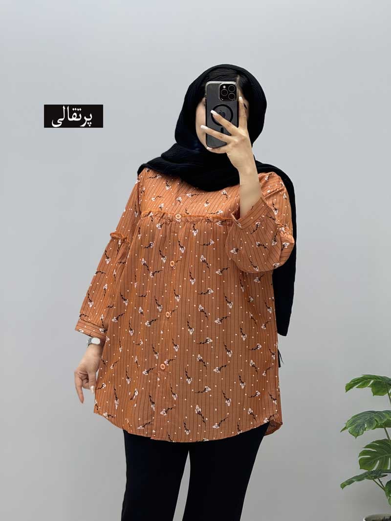 شومیز عروسکی مهیاس کد 10105422 — تصویر ۲