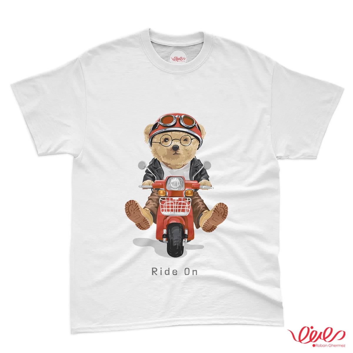 تیشرت کد 106 خرس تدی RIDE ON
