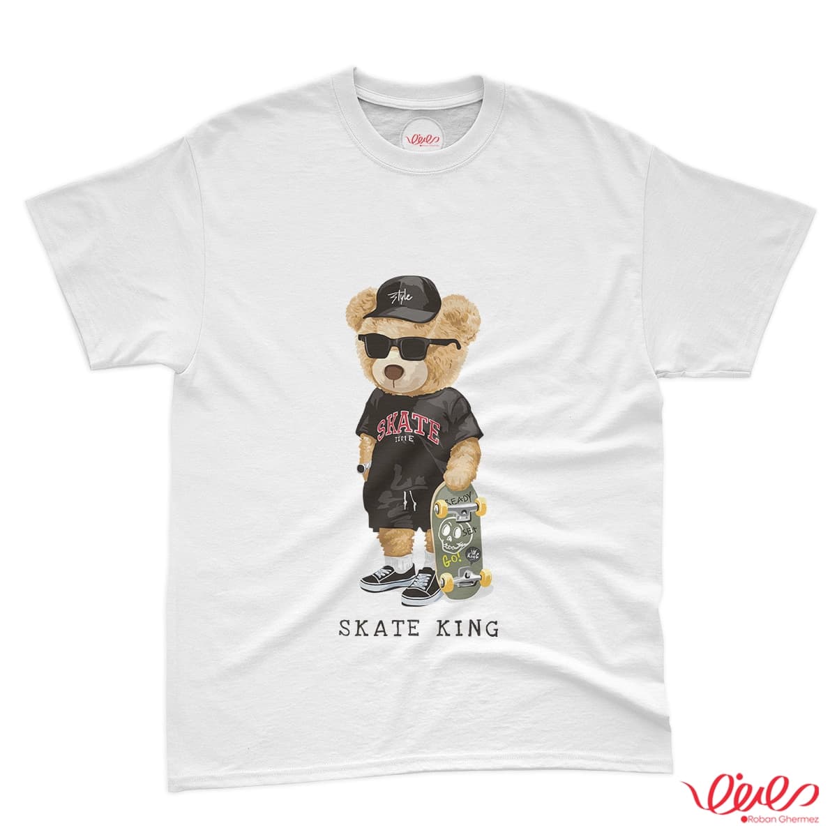 تیشرت کد 102 خرس تدی SKATE KING