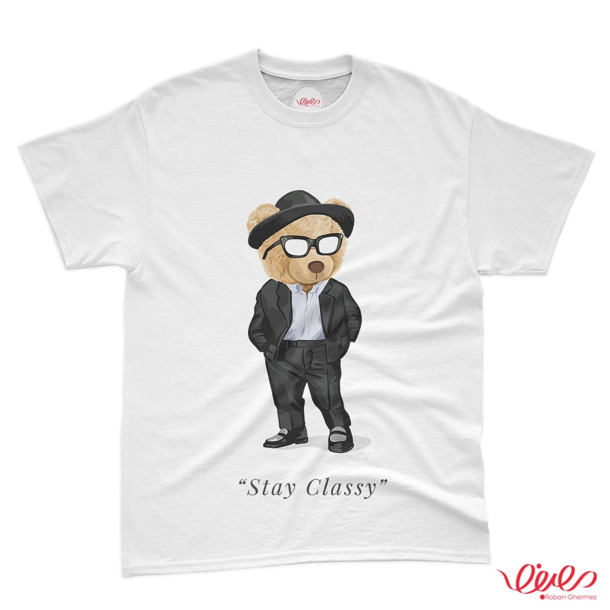 تیشرت کد 099 خرس تدی STAY CLASSY
