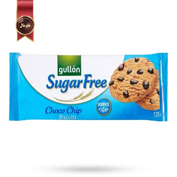 بیسکوییت گولون gullon مدل چیپ چوکو Choco Chip وزن 125 گرم (اورجینال)
