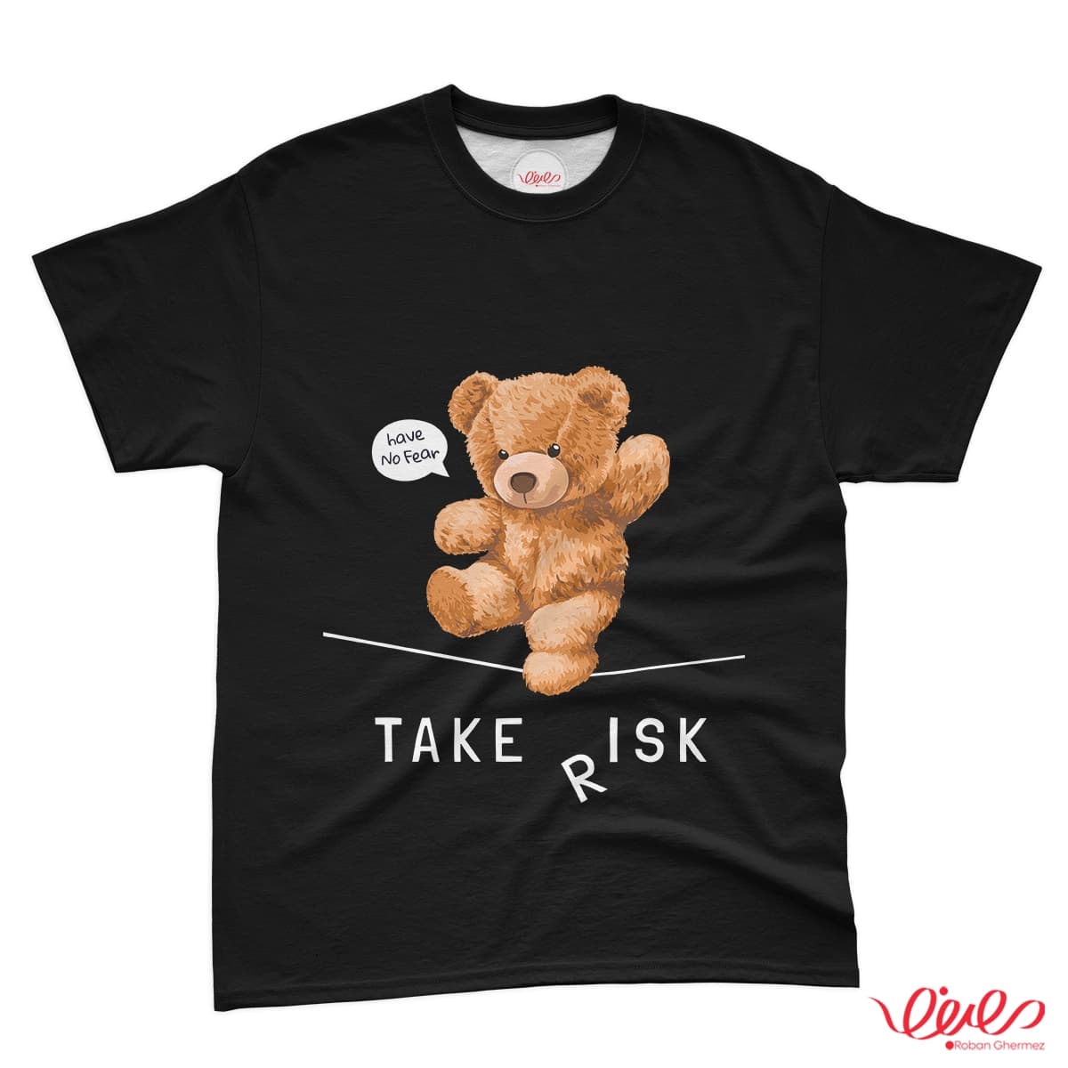 تیشرت کد 094 خرس تدی TAKE RISK