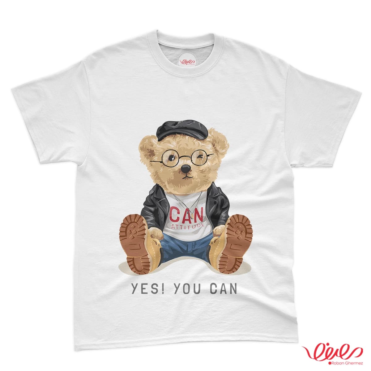 تیشرت کد 086 خرس تدی YES YOU CAN
