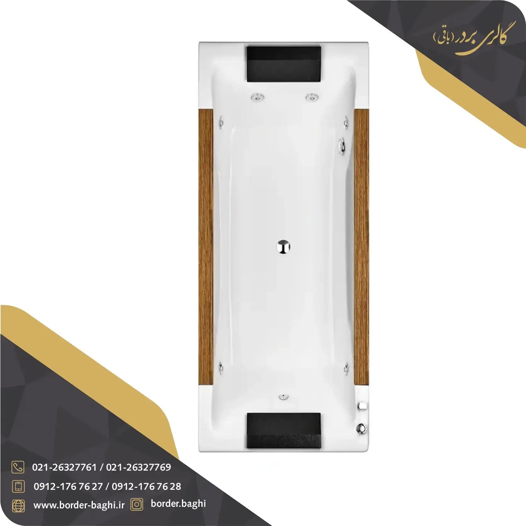 وان جکوزی واتردنس کد 109 ابعاد 58*80*180