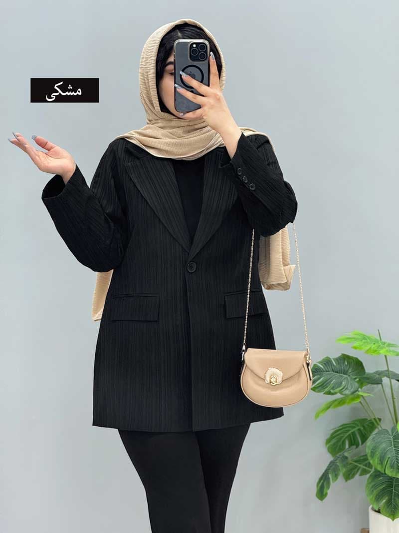 مانتو کتی لینن پناه کد 329835 — تصویر ۲