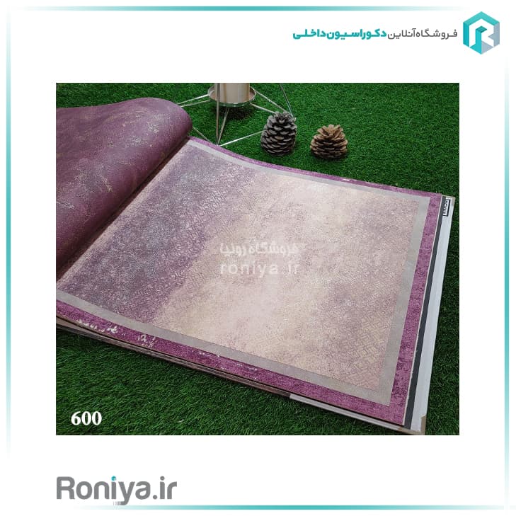 کاغذ دیواری لوزی محو ریز رنگیCode-600-603-604