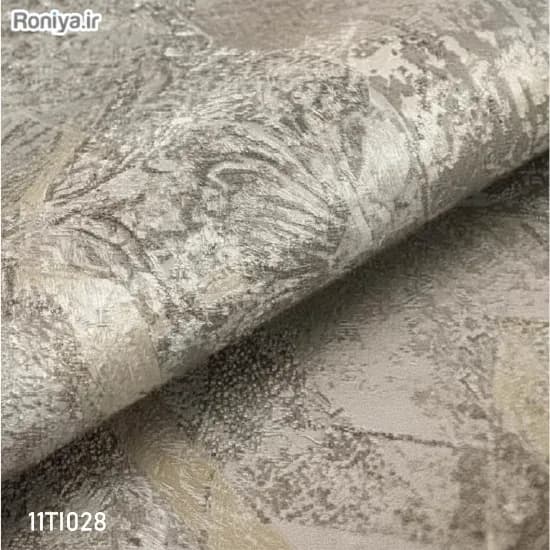 کاغذ دیواری مدرن هندسی شاین دار کد 11TI028 — تصویر ۲