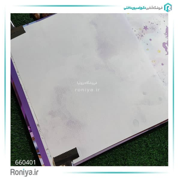 کاغذ دیواری کودک ساده کد660401