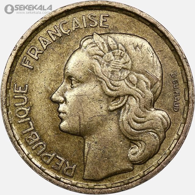 سکه 10 فرانک فرانسه 1953 B (جمهوری چهارم)