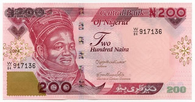 اسکناس 200 نایرا نیجریه 2024 (UNC)