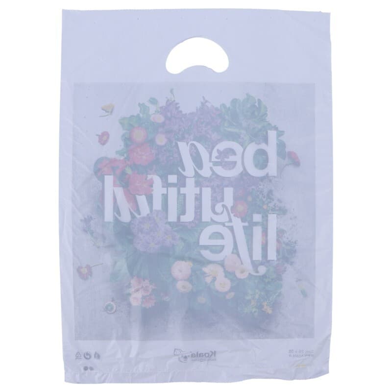 نایلون دسته موزی کوالا طرح فانتزی سایز 35*25 سانتی متر بسته 100 عددی — تصویر ۳
