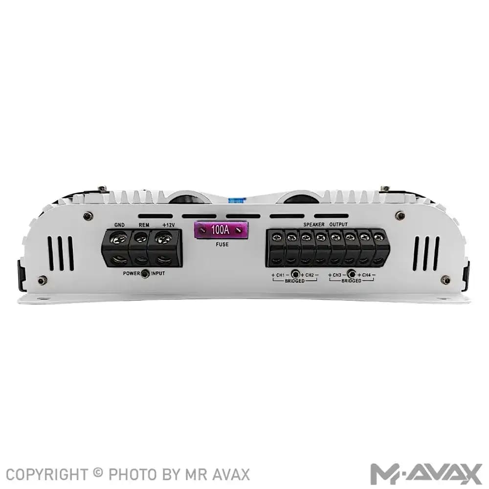 آمپلی فایر 4 کانال ام بی آکوستیک مدل MBA-9900XL2 — تصویر ۳