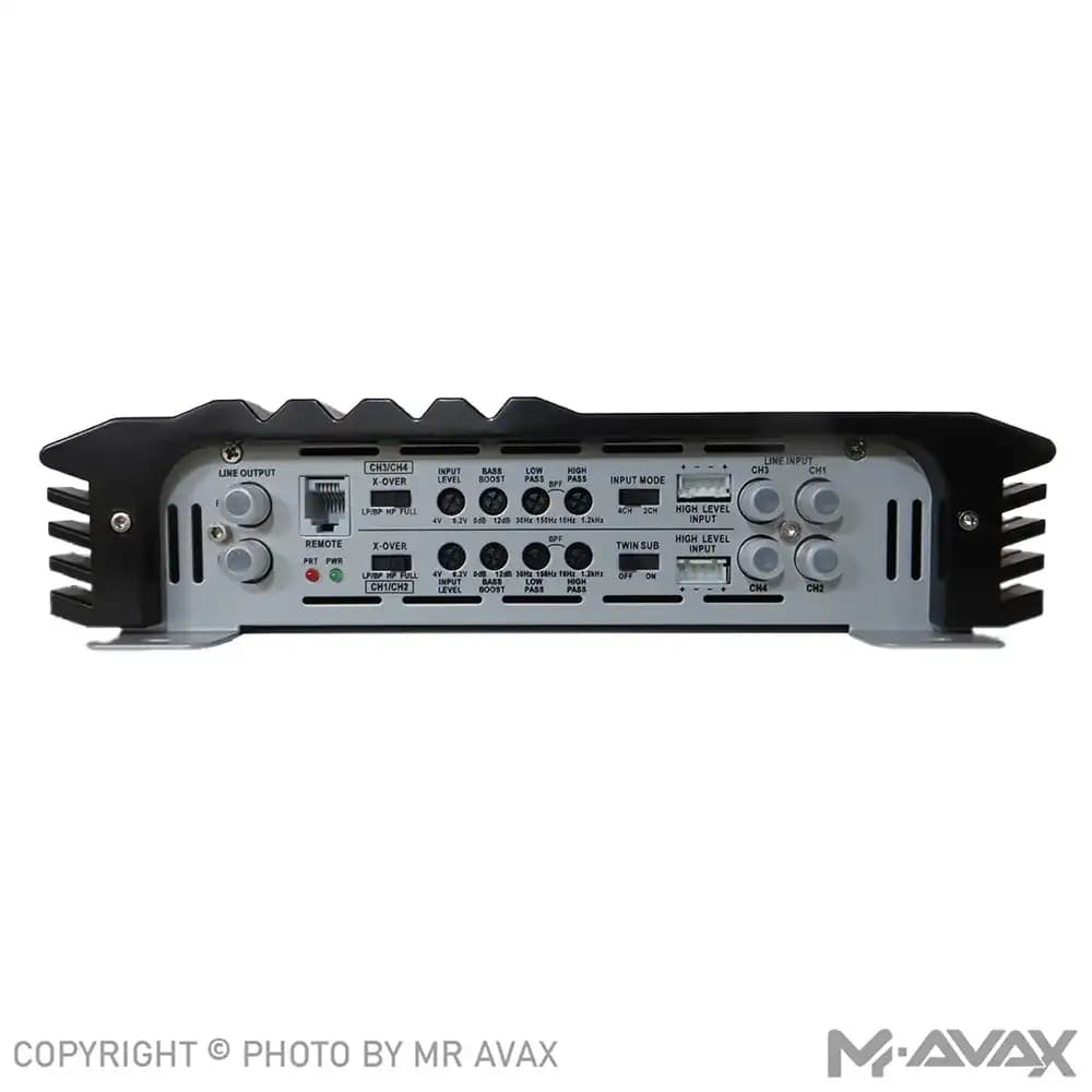 آمپلی فایر 4 کانال ام بی آکوستیک مدل MBA-5800SS2 — تصویر ۲