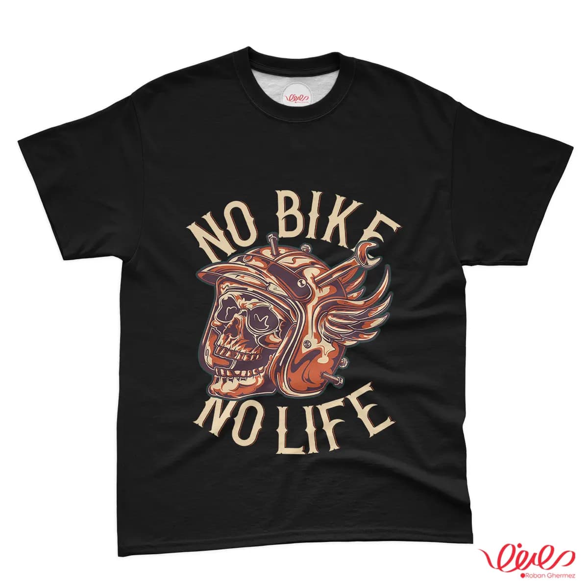 تیشرت کد 014 No bike No life