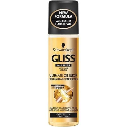 اسپری نرم کننده مو گلیس مدل Ultimate Oil Elixir حجم 200 میلی لیتر — تصویر ۲