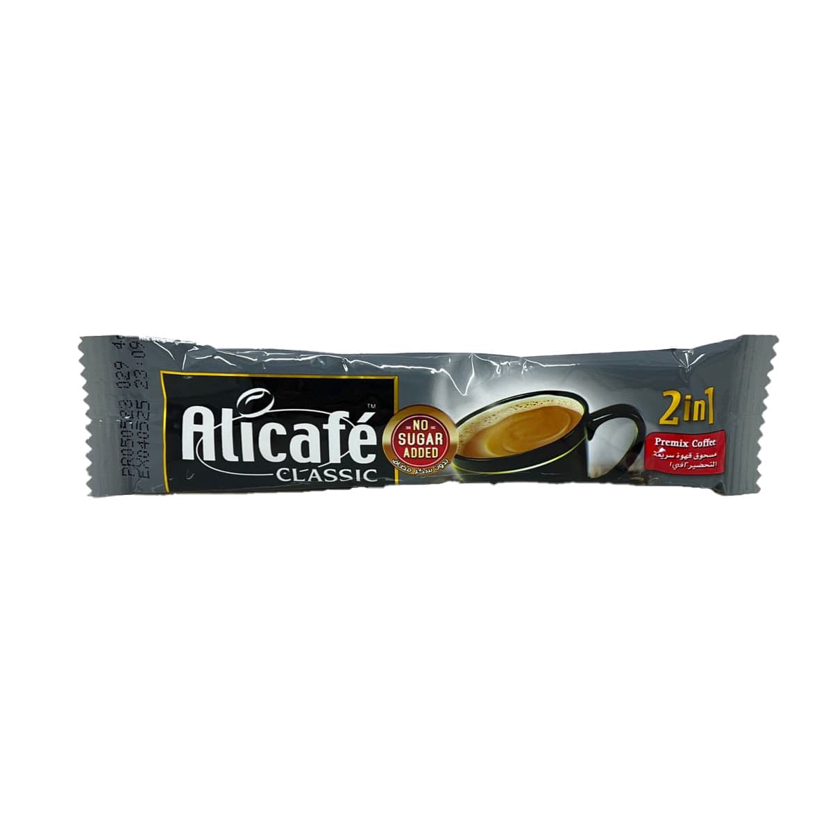 پودر قهوه فوری ( کافی میکس ) 2 در 1 بدون شکر افزودنی مدل کلاسیک علی کافه 240 گرم 20 عددی — تصویر ۲