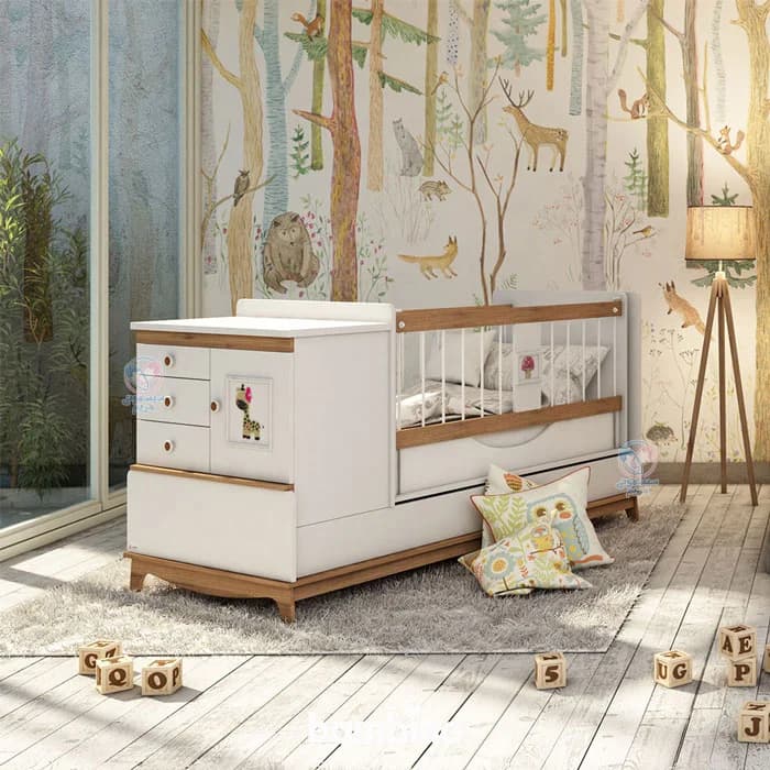 تخت نوزاد نوجوان بامبینو Bambino رایکا Raika — تصویر ۲