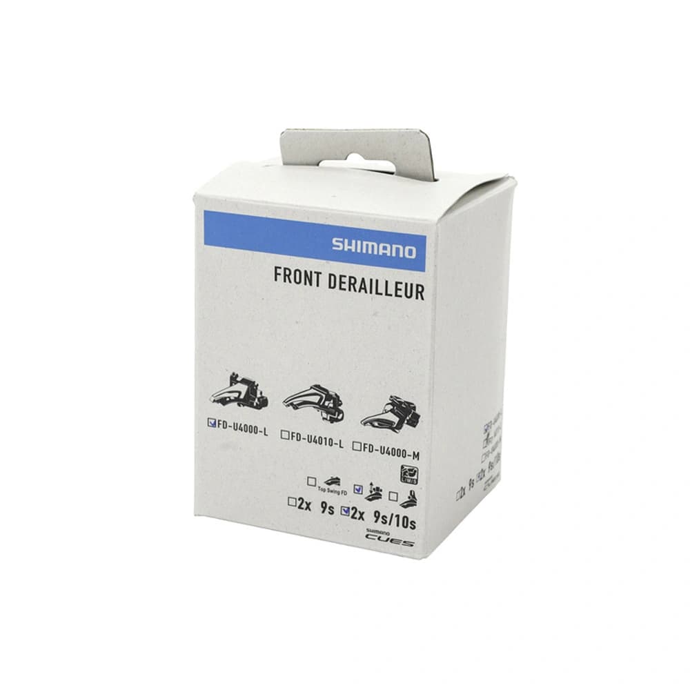 طبق عوض کن دوچرخه شیمانو مدل SHIMANO CUES FD-U4000-L 2×9/10sp — تصویر ۳