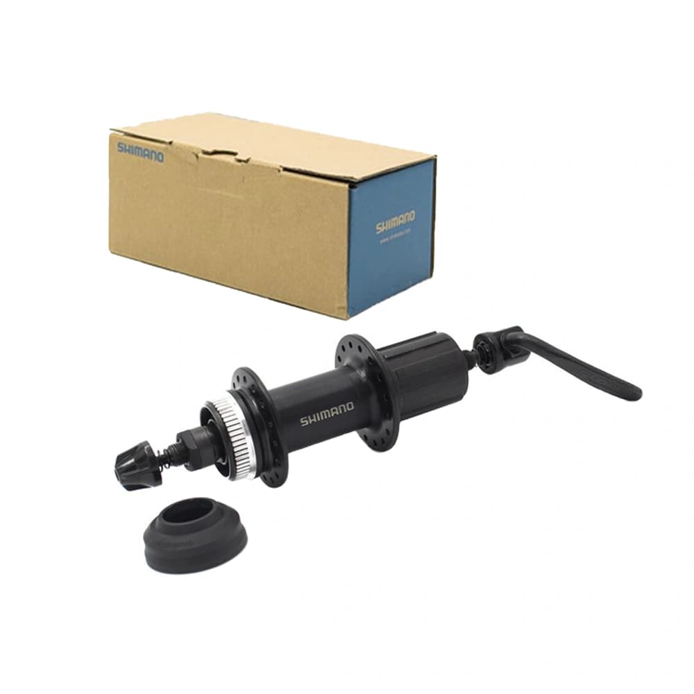 توپی جلو و عقب دوچرخه شیمانو مدل SHIMANO FH-QC300 HB-QC300 32H — تصویر ۳