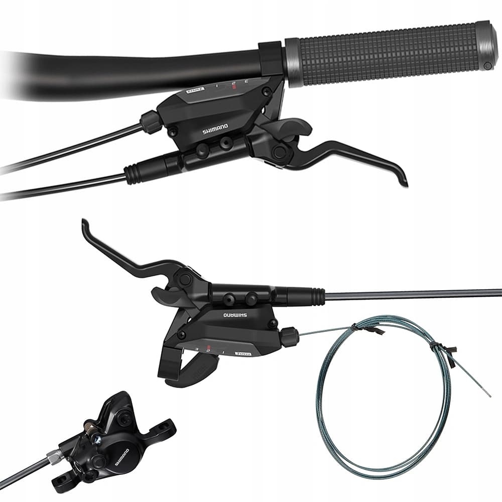 ست دسته دنده و ترمز دوچرخه شیمانو Shimano ST-EF515 BR-MT200 3×8 — تصویر ۳