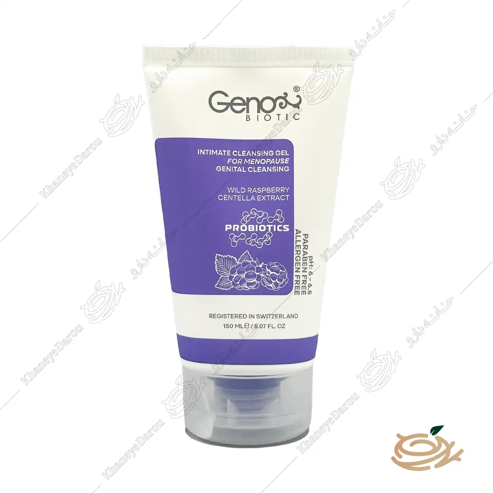 ژل بهداشتی بانوان یائسه ژنوبایوتیک 150 میلی لیتر — تصویر ۳