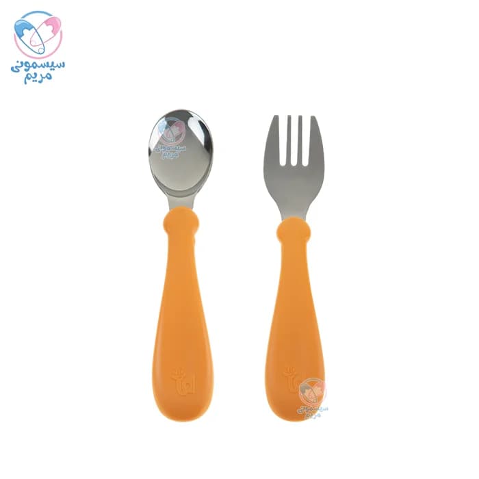 قاشق و چنگال استیل بیبی جم Baby jem