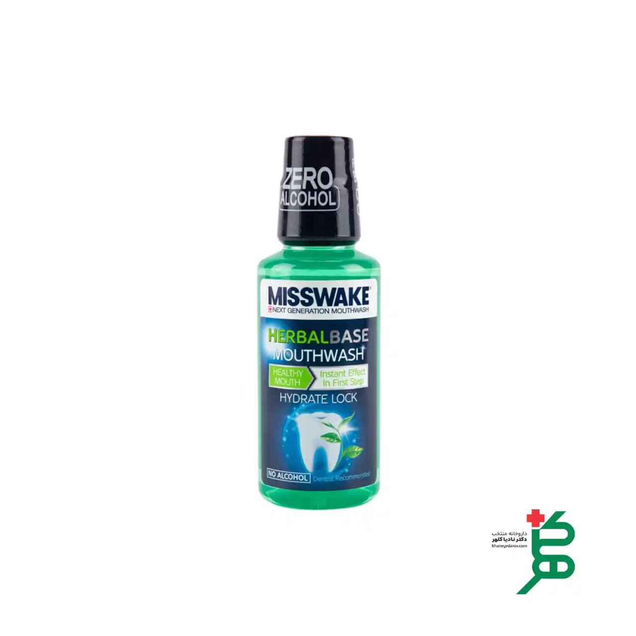 دهانشویه گیاهی میسویک Misswake مدل Herbal Base